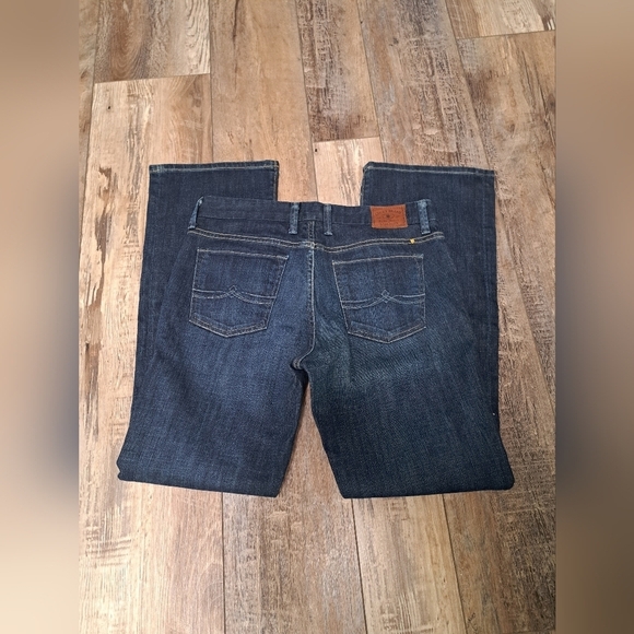 Lucky Brand Women's Blue Jeans The Sweet Jean Boot Size 6/ 28 Ankle - Picture 5 of 11